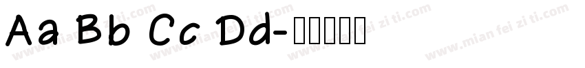 Aa Bb Cc Dd字体转换